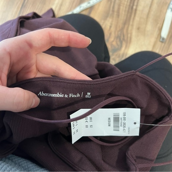 NWT Abercrombie & Fitch Ribbed Mini Dress - Picture 6 of 6